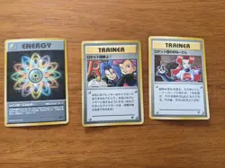 Three Pocket Monsters Cards 1996 Japanese Pokemon Found Condition - Image 5