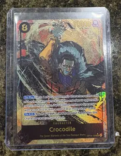 Crocodile OP14-120 Alt Art SEC One Piece Card Game English - Image 1
