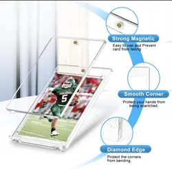 Ultimate 35pt One-Touch Magnetic Card Holder with UV Protection - Hard White - Image 3
