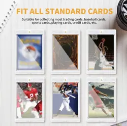 Ultimate 35pt One-Touch Magnetic Card Holder with UV Protection - Hard White - Image 4