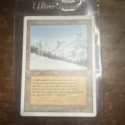 Wizards of the Coast Magic: The Gathering Taiga Land Card Green Red Rob Alexand. - Image 1