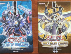 MAXIMUM CRISIS + CLASH OF 2X Yu-Gi-Oh SNEAK PEEK PROMO POSTER + CARD CHECK LIST - Image 1