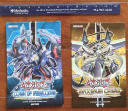 MAXIMUM CRISIS + CLASH OF 2X Yu-Gi-Oh SNEAK PEEK PROMO POSTER + CARD CHECK LIST - Image 2