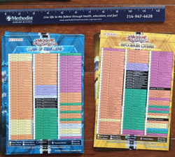 MAXIMUM CRISIS + CLASH OF 2X Yu-Gi-Oh SNEAK PEEK PROMO POSTER + CARD CHECK LIST - Image 3