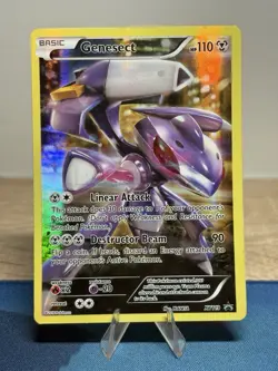 Genesect XY119 Black Star Promo 2016 Full Art Holo Rare IR Pokemon Card TCG - Image 1