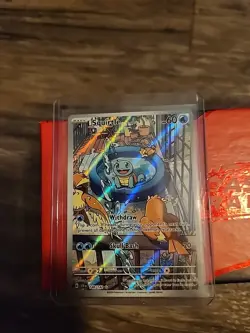 Pokemon TCG Stellar Crown Squirrel Card 148/142 Illustration Rare - Image 1