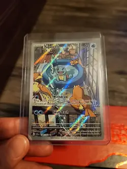 Pokemon TCG Stellar Crown Squirrel Card 148/142 Illustration Rare - Image 4