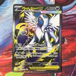 Pokemon Card - Mega Absol Ex 161/132, Mega Evolution Ultra Rare Full Art MEG - Image 1
