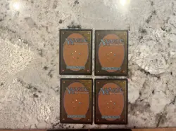Mtg Full Art Cards x4 Magic the Gathering Full Art Dryad Militant Immolating LP - Image 2
