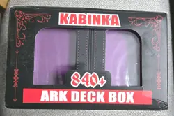 Kabinka Ark Deck Box 5 in 1 Card Case 4 Deck Dice Tray w/Magnet Closure NewPHOTO - Image 2