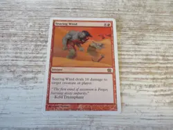 1x Searing Wind - NM/EX - 8th Edition - English - OOP MTG Direct Damage - Image 1