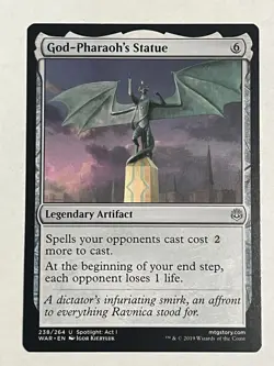 God-Pharaoh’s Statue NM War of the Spark MTG - Image 1