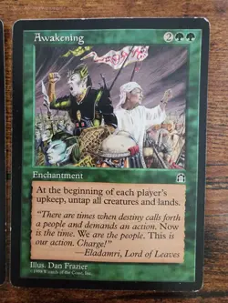 2x MTG Awakening ⭐Stronghold ⭐Water DMG/WARP ⭐was LP 18 HQ PICS ⭐1998 Magic x2 - Image 3