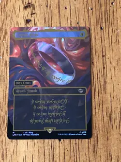Mtg - The One Ring - Foil - Serialized 001 - Same As Post Malone - WATCH VIDEO! - Image 2