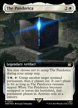 1 x The Pandorica - Surge Foil - Extended Art - Universes Beyond: Doctor Who - N - Image 1
