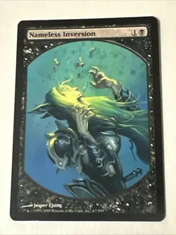 Nameless Inversion Textless X1 Promo NM Condition See Pics Front Back - Image 1