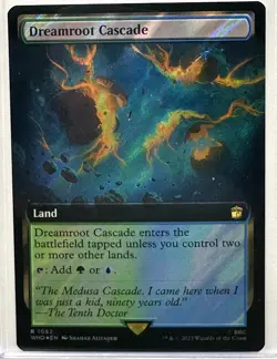 Dreamroot Cascade (Extended Art) (Surge Foil) Doctor Who Magic, MTG, (1082) - Image 1