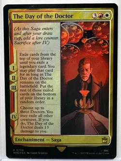 The Day of the Doctor (Surge Foil) Doctor Who, Magic the Gathering, MTG (726) - Image 1