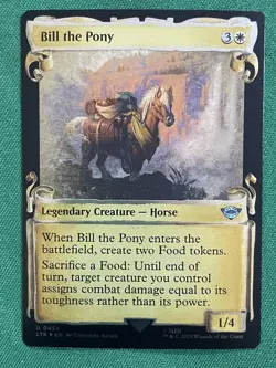Bill the Pony (Showcase Scrolls) U Universes Beyond: The Lord of the Rings NM (F - Image 1