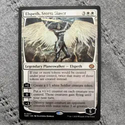 1x Elspeth, Storm Slayer - Tarkir: Dragonstorm - NM - MTG - Image 1