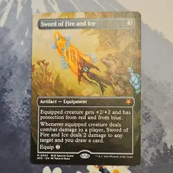 Magic: The Gathering Sword of Fire and Ice Artifact Equipment Special Guest - Image 1
