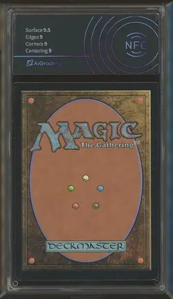 Llanowar Elves 429 - Magic the Gathering Foundations - AiGrading 9 - Image 2