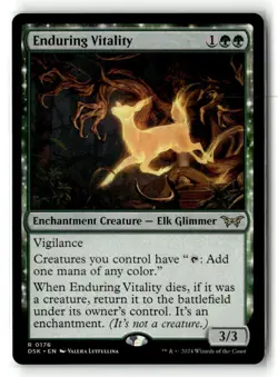 Enduring Vitality DSK Duskmourn MTG 176 RARE M/NM - Image 1
