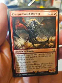 MTG - The Lord of the Rings - Cavern-Hoard Dragon - NM - NF - Image 1