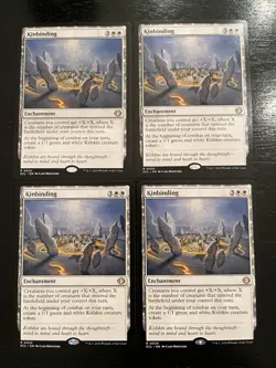 Kinbinding X4X NM/M Lorwyn Eclipsed ECL Magic Gathering MTG - Image 1