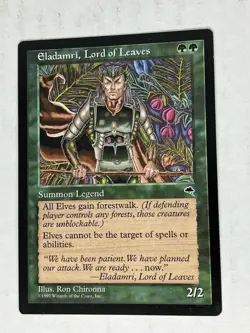 Tempest Magic: The Gathering Eladamri, Lord of Leaves NM - Image 1