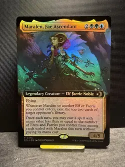 Maralen, Fae Ascendant (Extended Art) Lorwyn Eclipsed Foil - Image 1