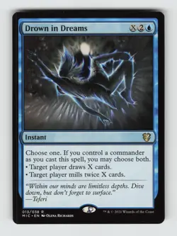 Drown in Dreams*Non-Foil* Commander: Innistrad: Midnight Hunt 13 NM - Image 1