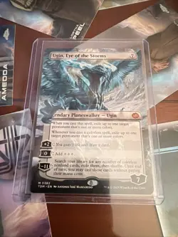 x1 Ugin Eye of the Storms TDM Tarkir Dragonstorm MTG 382 BORDERLESS MYTHIC 1x - Image 2