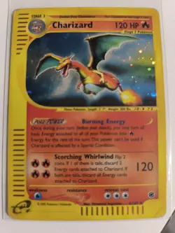 POKEMON CARD - Charizard - EXPEDITION 6/165 - 2002 - HOLO - EN - Image 1