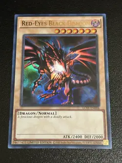 YuGiOh LEGENDARY COLLECTION 25TH PROMOS DARK MAGICIAN BLUE EYES RED EYES LC01 - Image 5
