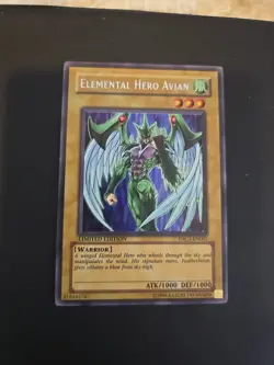 Yugioh Elemental Hero Avian Secret Rare EHC1-EN001 - Image 1