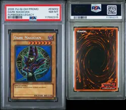 2005 YU-GI-OH! Promo Forbidden Legacy #EN002 Dark Magician NM-MT PSA 8 - Image 3