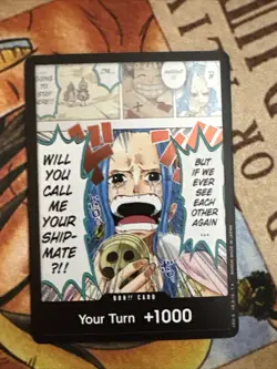 One Piece TCG English Don!! Card Your Turn +1000 Holo OP-04 Kingdoms of Intrigue - Image 1