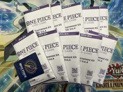 (10 Kits) One Piece Card Game Store Tournament Kit 2025 Vol 4 - Factory Sealed - Image 1