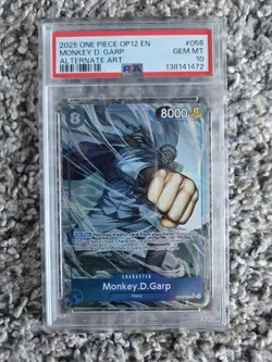 Monkey.D.Garp (Alternate Art) OP12-056 Legacy of the Master Foil - Image 1