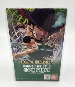 One Piece TCG Tin Pack Set Vol. 1 & Double Pack Set Vol. 8 Legacy of the Master - Image 3