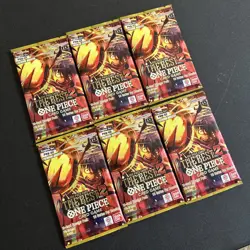 One Piece Tcg PRB-02 Premium Booster Pack Lot Of 6! NEW DIRECT FROM BANDAI READ! - Image 2
