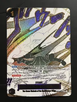 "Ground Death" | One Piece TCG | OP14-096 Alt Art [English] Manga Event - Image 1