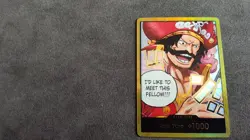 DON!! Card (Gol.D.Roger) (Gold) Carrying On His Will Foil - Image 1