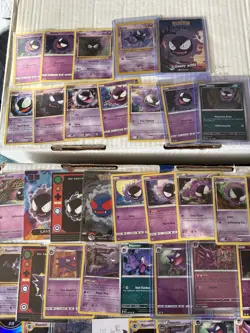 Pokemon Lot of Cards and Stickers Gengar Haunter Gastly Of 54 - Image 3