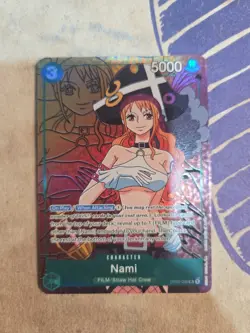 One Piece TCG Nami SR Alt Art English Card Paramount War OP02-036 Mint/NM - Image 1