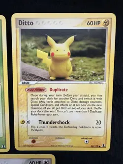 Lot Of 3 Ditto Delta Species Pokemon Cards Pikachu Bulbasaur Normal - Image 2