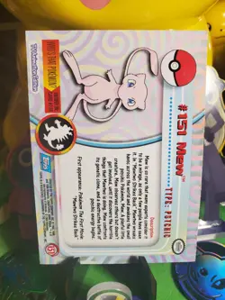 Pokemon Vintage Topps 2000 Mew #151 Possible High Grade Pokemon Card NM/M - Image 3