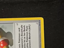 Pokemon Flute Trainer Base Set Regular Card 086/102 1999 LP - Image 4