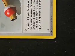 Pokemon Flute Trainer Base Set Regular Card 086/102 1999 LP - Image 5